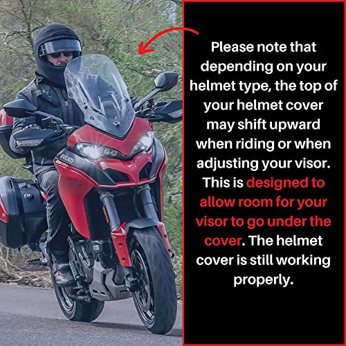 Headwind Green Fleece Helmet And Neck Cover For Motorcycle/Atv - Great For Dust Elimination, Winter Warmth Or Summer Breathability And Reducing Noise - Patent Pending #TOP4