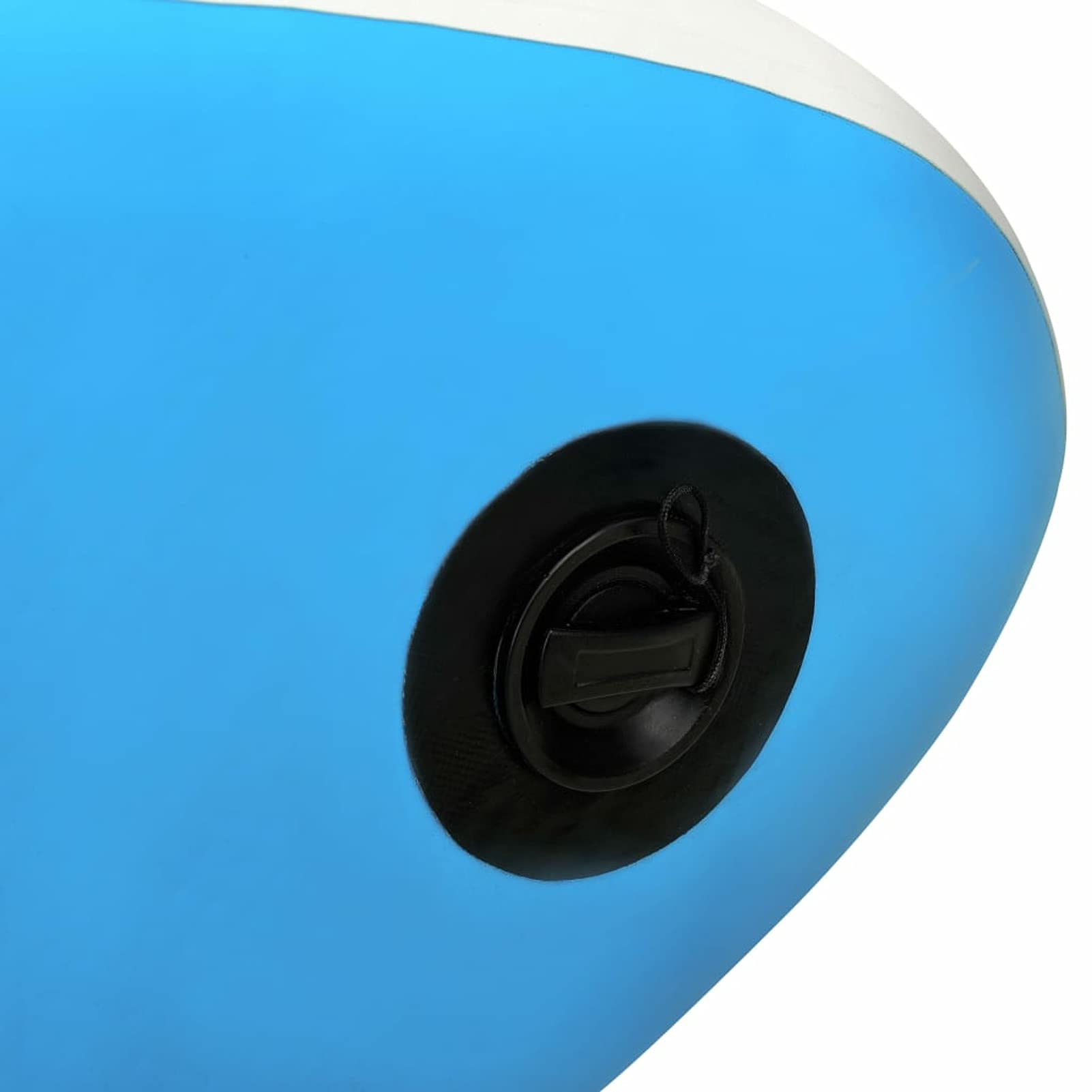 Zestaw nadmuchiwanej deski do wiosłowania, deska surfingowa, deska surfingowa, nadmuchiwana deska surfingowa, padelboard, padelsurfing, deska do paddleboardingu, niebieska 305 x 76 x 15 cm