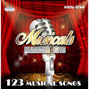 Karaoke CD Disc Set With Words – Hits From Musicals – 123 Songs 6 CDG Discs by Vocal-Star