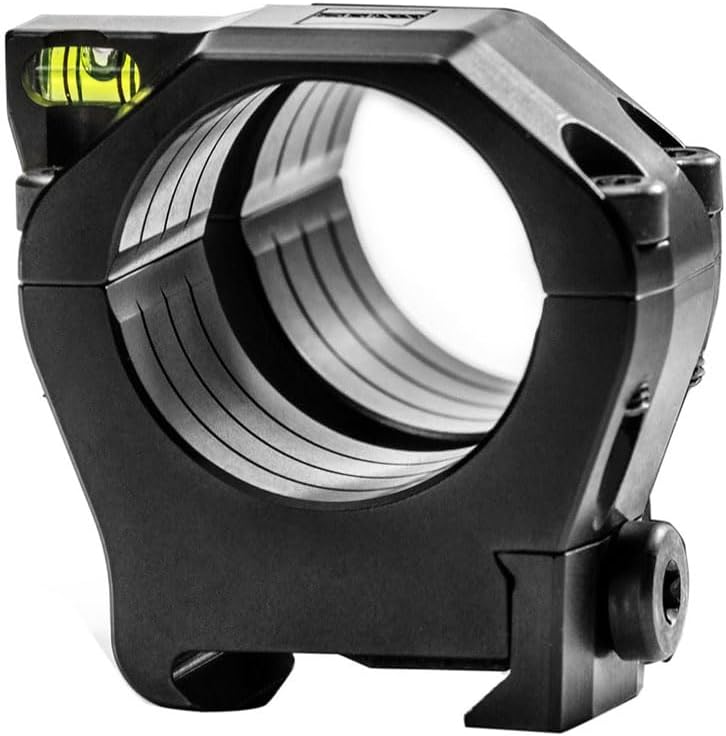 ZEISS Precision Ultralight 1913 Mil-Spec Rifle Scope Mounting Rings with Anti-Cant Bubble Level, Black