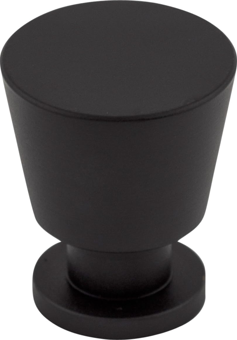 Top Knobs M551 Nouveau II Collection 7/8" Rocks Knob, Flat Black