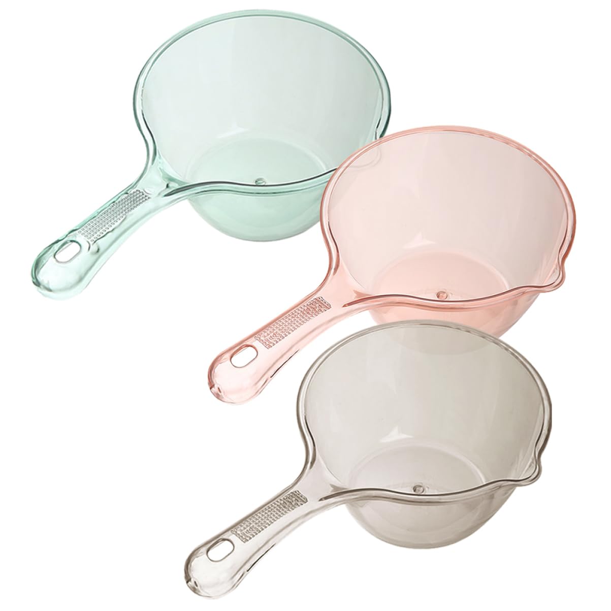 Ciieeo 9 Piezas cuchara cocina utensilios cocina auxiliares para a cuchara agua portátil cucharón baño tómate un baño riego contenedor agua bebé pcdg