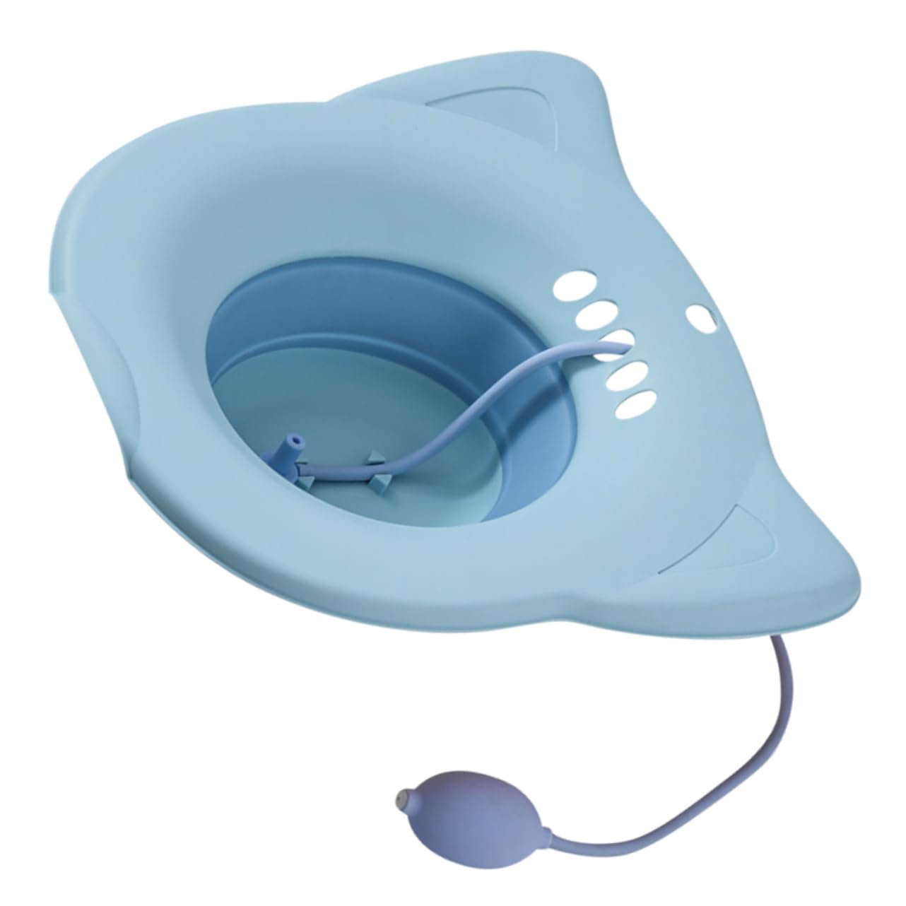 Healvian Bidet Lavabo Pieghevole Risciacquo, Bacino Di Pulizia Per Wc Standard, Ausilio Per Anziani e Donne in Gravidanza, Supporto Per Igiene Personale Quotidiana