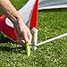 GoSports Portable Pop Up Soccer Goals for Backyard - Kids & Adults - Set of Two 4 ft Nets with Agility Training Cones and Carrying Case