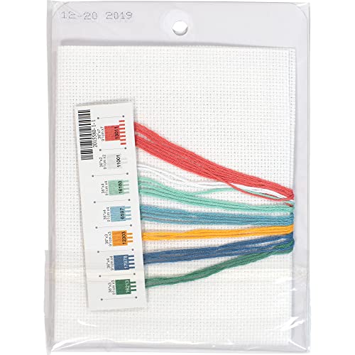 image for DIMENSIONS Kindness Matters Counted Cross Stitch Kit, 14 Ct. White Aid