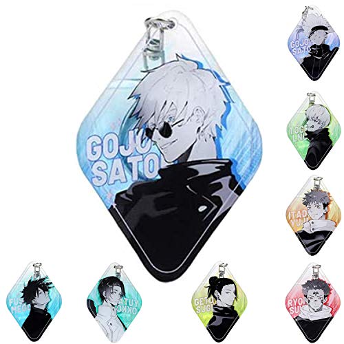 最安ショップ比較 呪術廻戦 キーホルダー アクリル ペンダント 五条悟 狗巻棘 虎杖悠仁 両面宿儺 伏黒恵 キーチェーン アニメ ストラップ バッグ 携帯 鍵 自動車 飾り 日常 コスチューム道具 バッグ小物 コスプレ 萌えグッズ かわいい 軽量 プレゼント 五条悟b 攻略