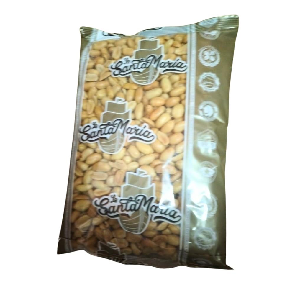 Cacahuetes Fritos Salados Santamaría Caja 10 Bolsas 1 kg
