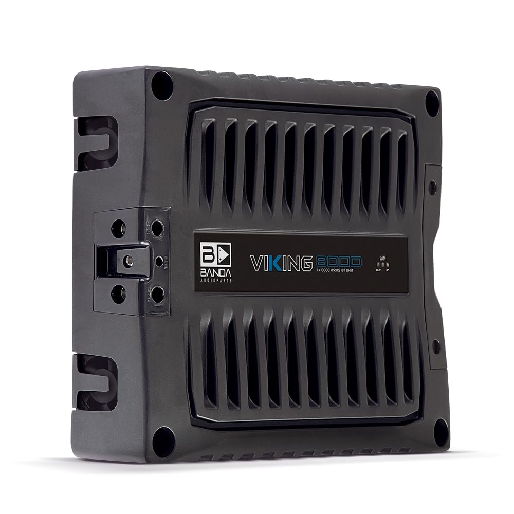 Amazon.com: Banda Audioparts Viking 8000 Car Audio Amplifier Mono