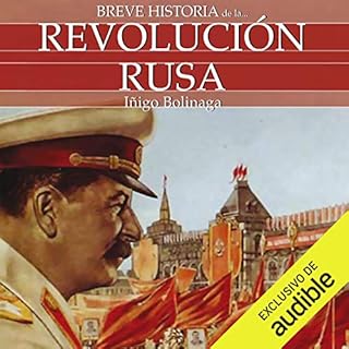 Diseño de la portada del título Breve Historia de la Revoluci&oacute;n Rusa