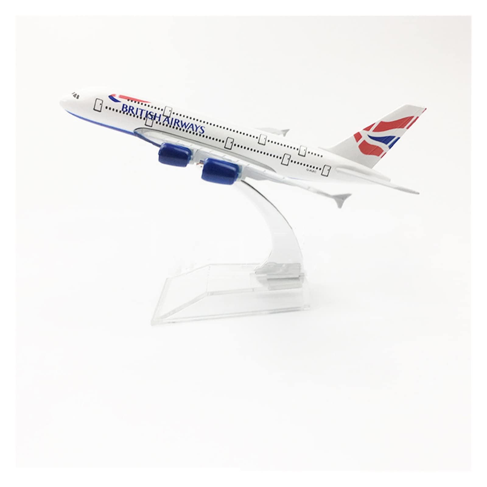 Modello di Aeroplano in Lega 1 400 Adatto per A380 Aviation 16 cm Airbus in Miniatura da Collezione con Accessori di Base Kit di Gioco per Hobby