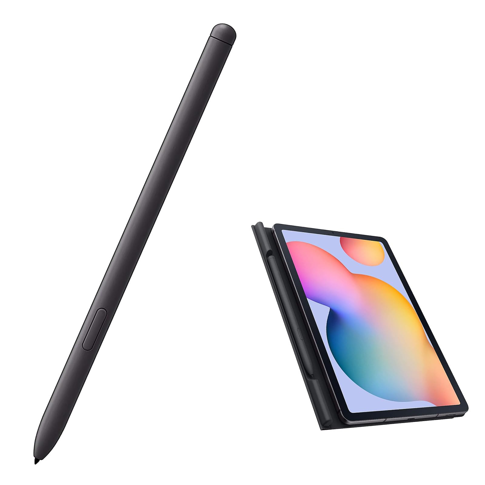 Galaxy Tab S6 Lite Stylus Pen Replacement for Samsung S Pen - 4096 Levels of Pressure Sensitivity (Black)