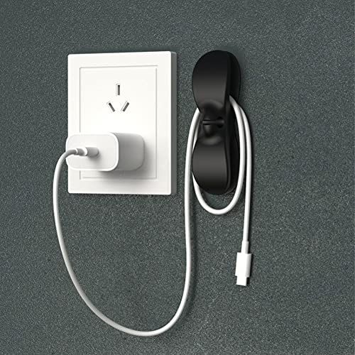 2Pcs Cord Organizer for Kitchen Appliances - Wrapper and Holder for Home Appliance Cables (Black) 4 519C1+L0umL