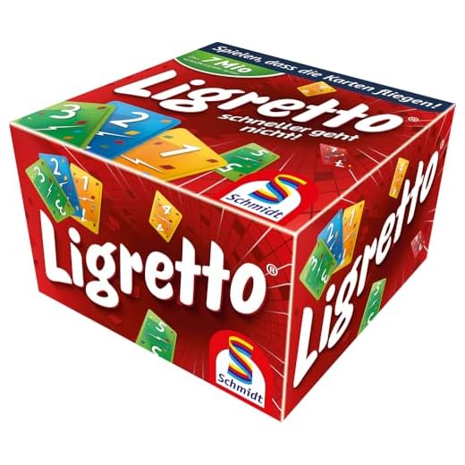 Selecta SCH-01307 - Spiel Ligretto Rot