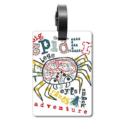Étiquette valise Spider Adventure évite les pertes de bagages en voyage