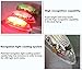 Viloga 3PCS/Set LED Light Kit for RC Plane Jet Airplane Aircraft Fix Wing Quadcopter, Rechargeable Red Green White LED Flashing Lights, Super Bright Little Light for Safe Dusk Flight