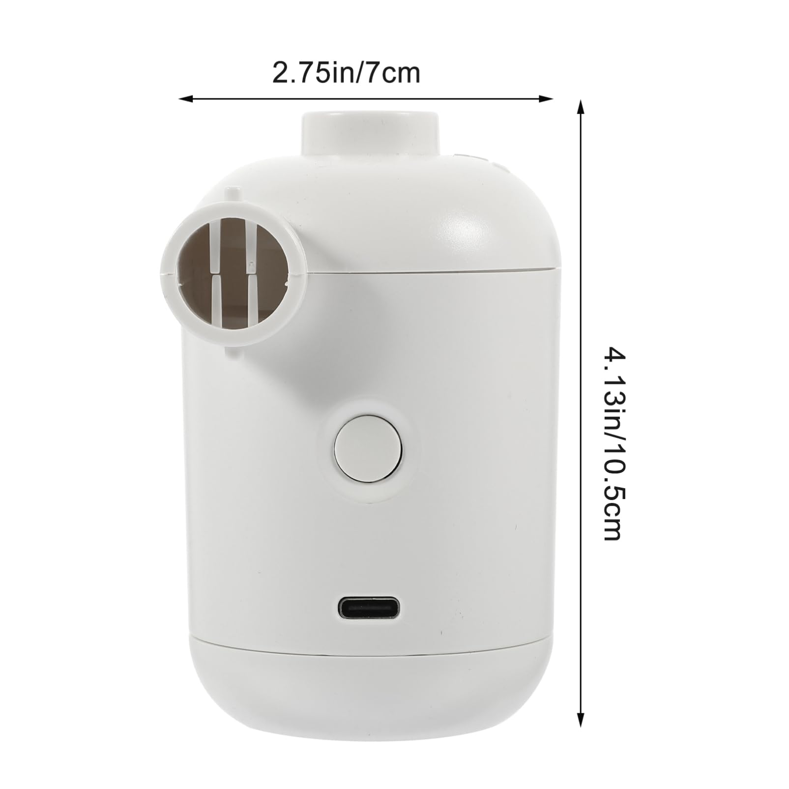 HONMEET Multi-Function Air Pump Electric Inflator for Outdoor Camping Air Mattress Pool Air Sofa Bathtub Home Air Pump