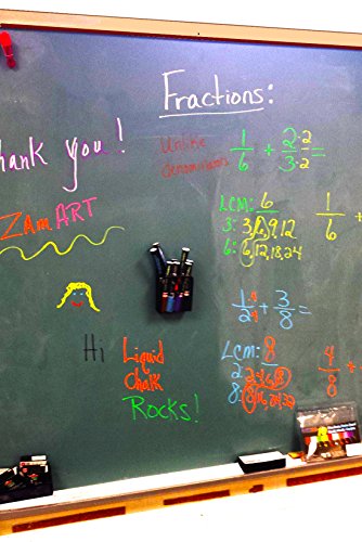 Liquid Chalk Markers Set (10-Pack) – Bold, Vibrant Colors – 6Mm Reversible Tips – Non-Toxic, Odorless, Erasable – Crafts Art Supplies For Kids – Work On Chalkboards, Whiteboards, Paper, Glass & More #TOP3