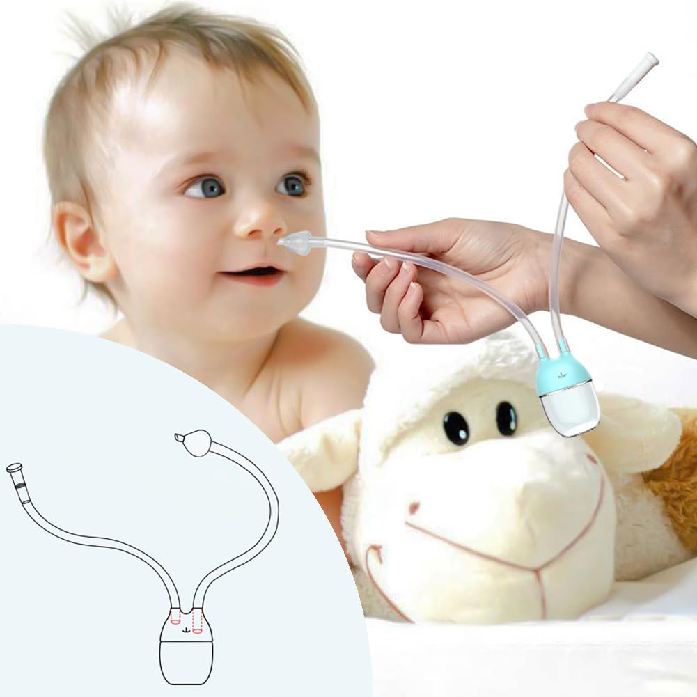 Baby Nasal Aspirator Mucus Sucker Nose Cleaner Anti-backflow - Image 6 thumbnail