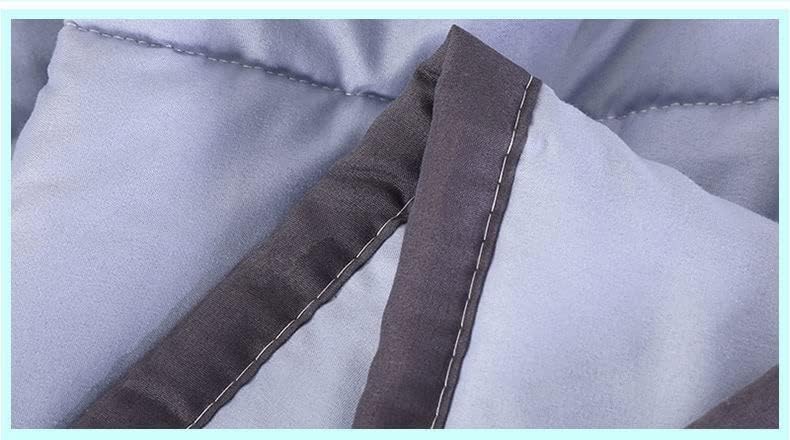 Miniatura 4 de ZZDXW Edredón fino de doble cara tamaño King, cama individual de verano, ligero, estampado, 100% algodón lavado, lavable a máquina, suave y cómodo,