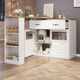 Plateau pivotant à 360 degrés pour une transition fluide entre espaces : Le plateau supérieur tourne entièrement sur son axe, permettant de passer facilement d’un espace repas bar à un plan de rangement ou d’exposition. Idéal pour séparer subtilement la cuisine du salon ou pour servir des boissons en toute simplicité, ce mouvement fluide s’adapte à vos usages quotidiens