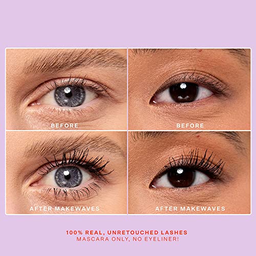Tower 28 MakeWaves Vegan Mascara, JET Black, Lengthening and Volumizing Mascara, No Clumping or Flaking, Lightweight Mascara for Sensitive Eyes - Thumbnail 4