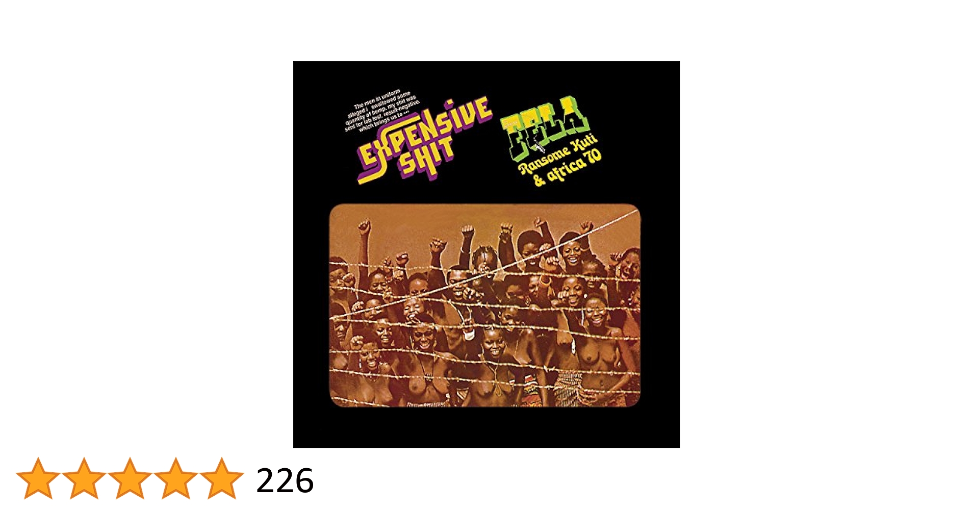 FELA KUTI/WATER NO GET ENEMY 7インチ Fela Ransome Kuti & The Africa '70 – Expensive Shit / Water