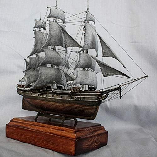 Miniatura 8 de AEVVV Whaler New Bedford American Sailing Ship Model Kits Escala 1200 Instrucciones de montaje en ruso