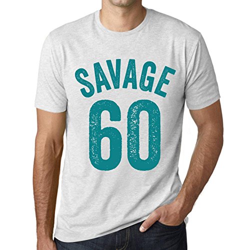 T-shirt Savage 60 ans pour homme avec motif graphique vintage de l'année 1965
