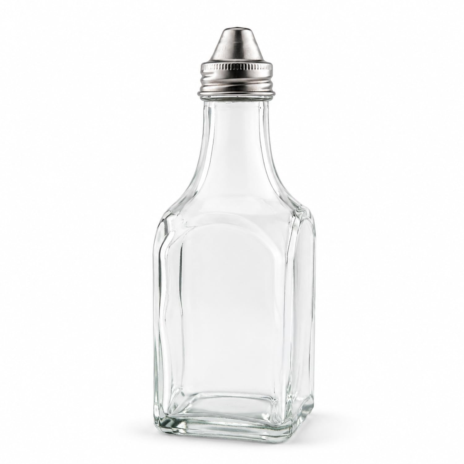 Besto Glass Vinegar Dispenser Bottle (170ml) | Refillable Oil and Vinegar Dispenser for Kitchen, Salad Dressing, Cooking Oil & Table Serving | Vinegar Condiment Pot & Bottle Drizzler