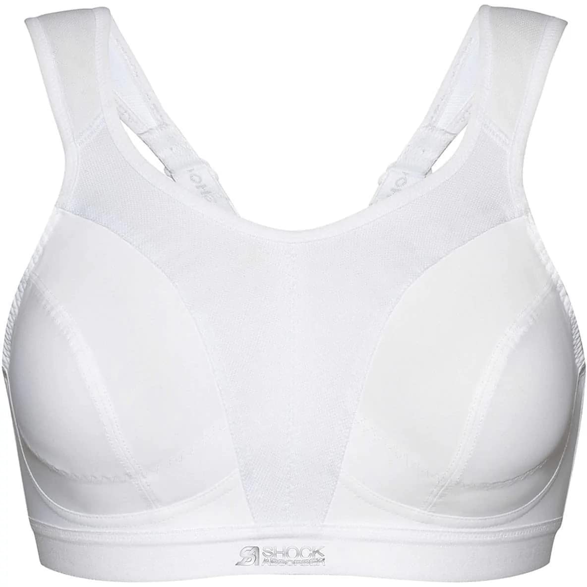 Champion Women's Shock Absorber SN109 Active D+ Classic Bra, WhiteWhite (0DS)38E UKWhite, White (0DS), 38E UK