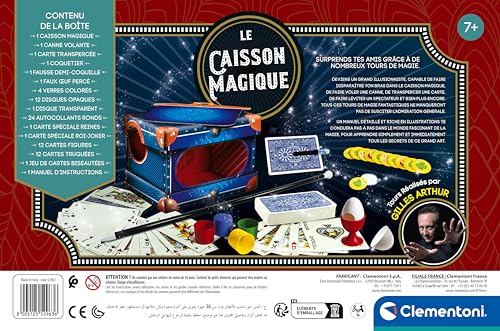 Coffret de magie Clementoni Le caisson magique Nouvelle version - vue 6