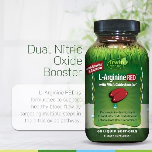 Irwin Naturals L-Arginine RED | Nitric Oxide & Blood Flow Support — 사진 5
