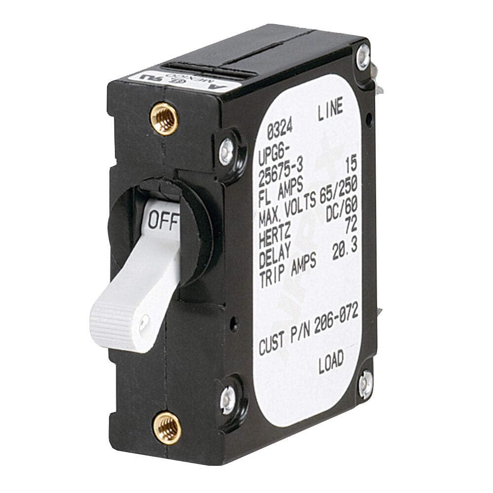 Paneltronics 'A' Frame Magnetic Circuit Breaker - 30 Amps - Single Pole10