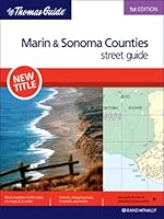The Thomas Guide 2007 Marin & Sonoma Counties, California 0528864734 Book Cover