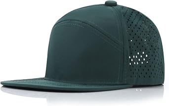 Summer Hip Hop Style Mens Baseball Caps with Breathable Mesh Flat Bill Adjustable Snapback