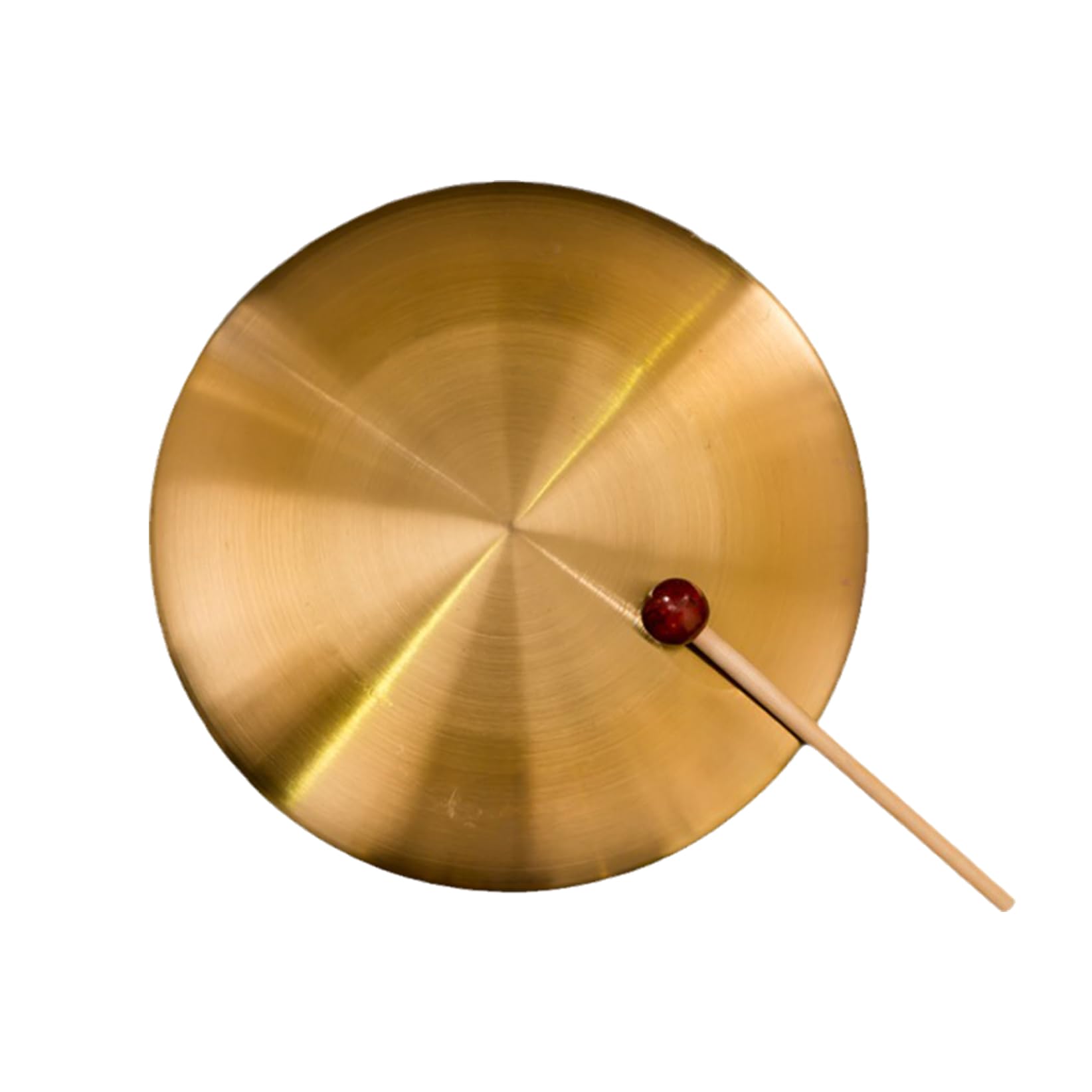 Gongs y platillos portátiles, Instrumento de percusión del gong cobre la mano for tamaños múltiples oro celebración(15cm)