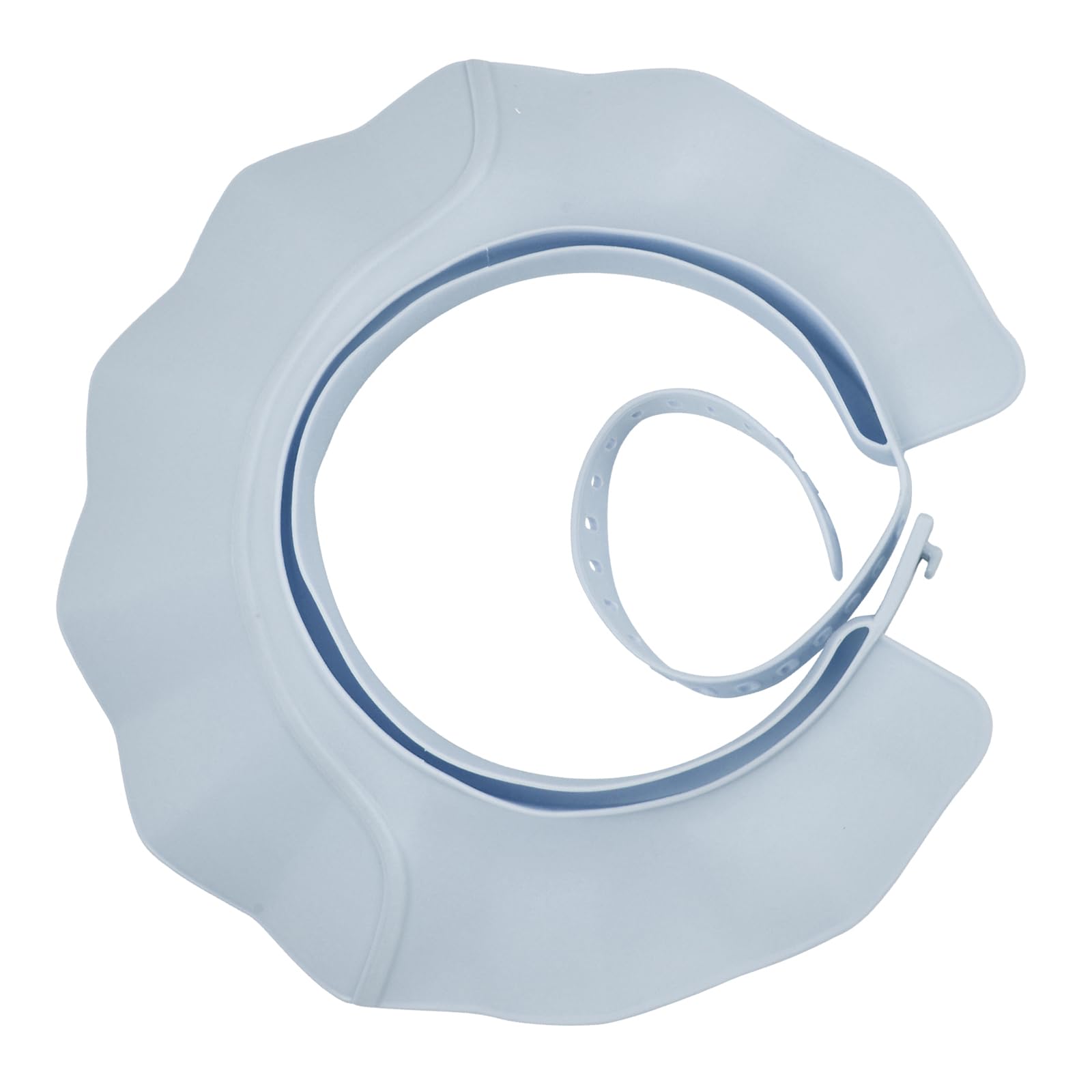 Cappello Doccia Bambini Proteggi Occhi e Orecchie Silicone Regolabile Cuffia Doccia Visiera Shampoo Bambini
