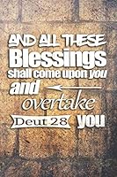 Hebrew Israelite Books: A 6 x 9in Journal for KJV King James - An Apocrypha Bible Study Notebook for Children and Adults - Can Be Used As A Prayer Book For Shabbat Or A Diary) Blessings Overtake You 1723993077 Book Cover