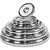 GORILLA SPORTS® Hantelscheiben - Einzeln/Set, 1,25 kg, 2 kg, 2,5 kg, 5 kg, 10 kg, 15 kg, 20 kg, 25 kg, 27,5 kg, 30 kg Gewichte, 30/31mm Bohrung, aus Chrom - Gewichtsscheiben