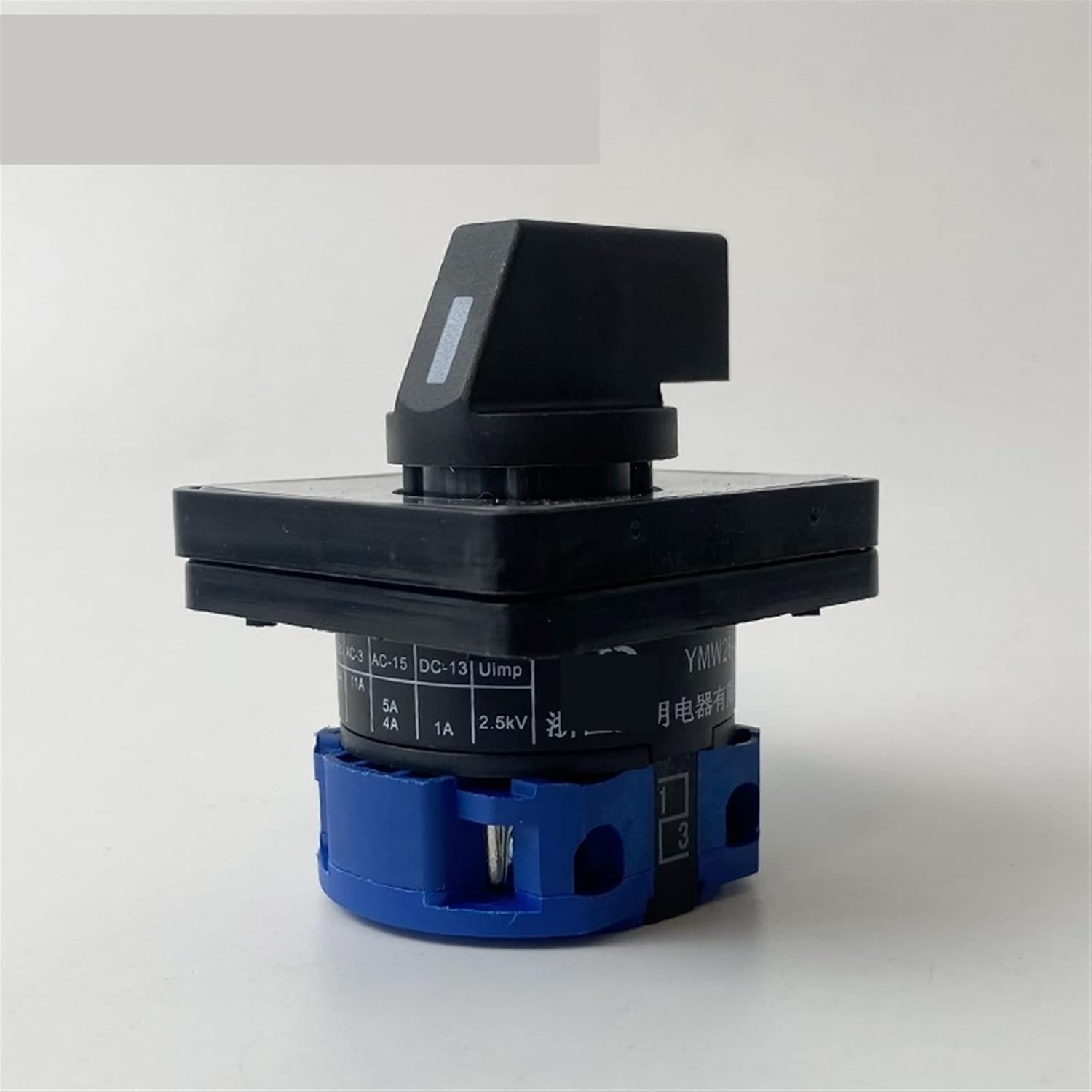 LW26-20 LW28-20 YMW26-20/1 Rotary Knob Selector 20A 1 Pole One Level Multi Position 4 Terminals Changeover Cam Switch 1Pcs(M-O-A)
