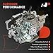 A-Premium 2 Barrel Carburetor Compatible with Toyota Corolla 1984-1987, 2E Corolla 1985-1999, Tercel/Corsa/Starlet 1984-1990, 1.3L 1.5L 1.6L 1.8L, Replace# 2110011190, 2110011191, Mechanical Choke