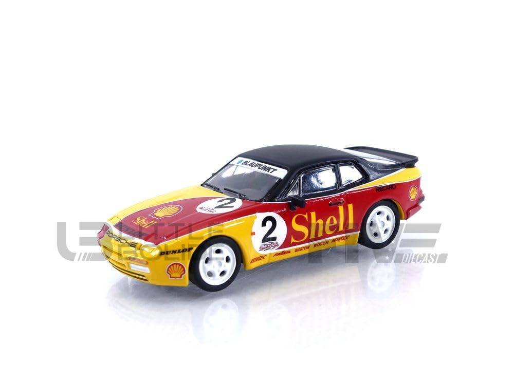 Amazon | TOYEAST Sparky 1/64 ポルシェ Porsche 944 Shell Turbo Cup