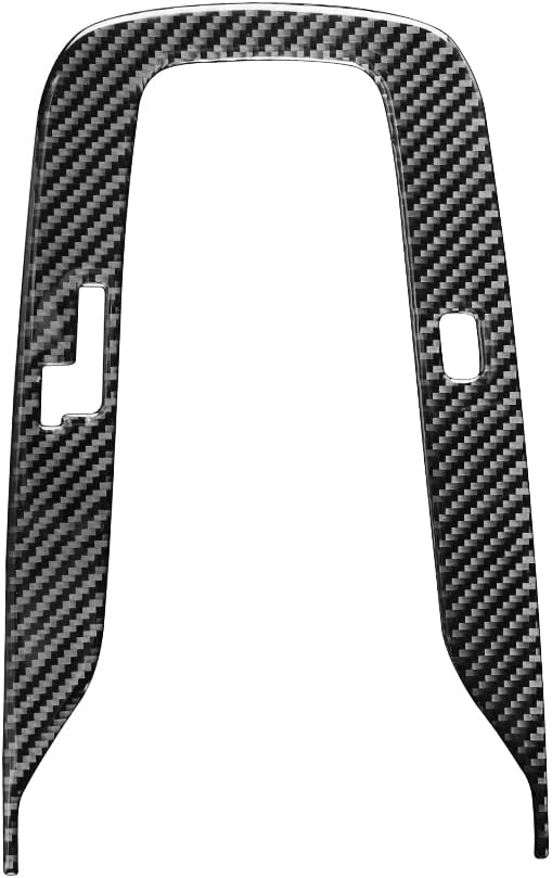 nvcnx real premium carbon fiber for toyota corolla 2020-2026 xse / 2020-2022 se/for corolla cross 2022-2025 car center console gear shift panel cover interior trim accessories sticker decal 1pc center console gear shift panel trim a