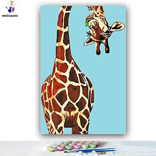Cartoon Simple Coloring Children's Graffiti Homework Learning Contact Getting Started Happy Toy Giraffe