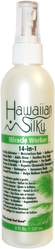 Hawaiian Silky Hawaiian silky 14-in-1 miracle worker, White, 8 Fl Ounce