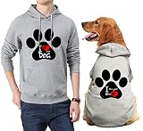 Harbyel Dog Hoodies for Medium Dogs Girl Boy,Hooded Sweatshirt for Dog Cat Owner and Pet Shirts are