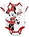 Disney Baby Girls' Minnie Mouse 5 Piece Set Too Cute, Red, 0-6 Months