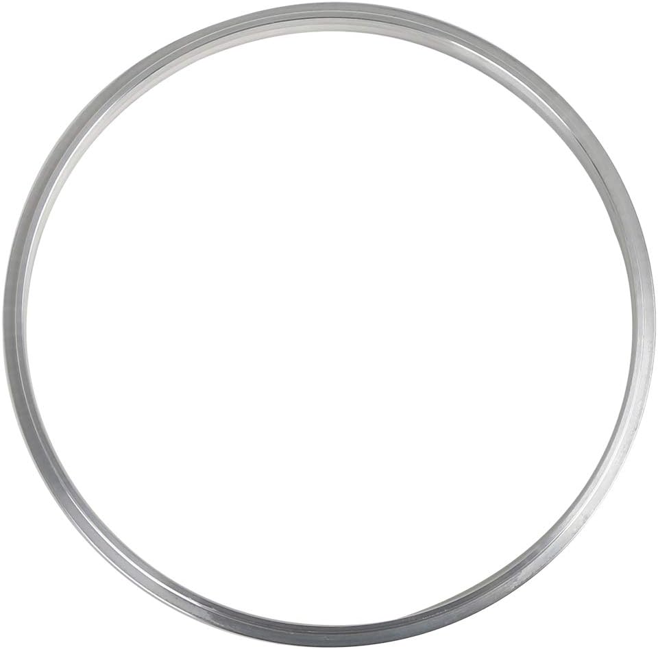 X AUTOHAUX 1/2 Inch Air Cleaner Spacer Riser Air Filter Spacer for Ford 350 Silver