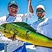 SANLIKE Telescopic Fishing Gaff with Stainless Sea Fishing Spear Hook Tackle, 3.7-8.5 FT Soft Rubber Handle Stainless Steel Pole for Saltwater Offshore Ice Tool