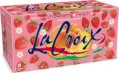 La Croix Sparkling Water, Strawberry Peach...